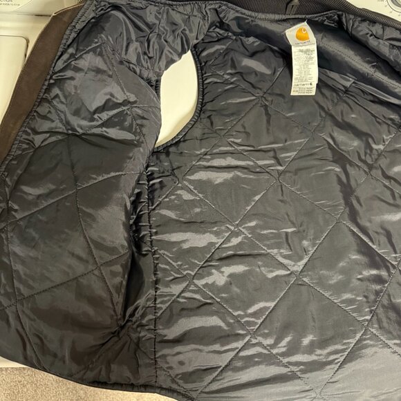 Vintage Carhartt Arctic Quilt Lined Vest - Picture 8 of 10